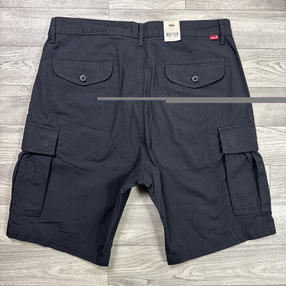 Levi Strauss & Co Carrier Cargo Shorts Black sz 34 - Picture 7 of 8